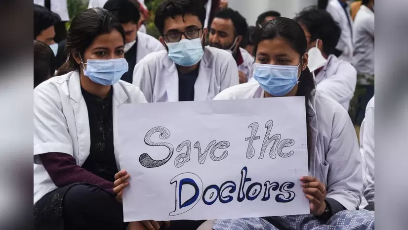 Haryana govt doctors halt services, announce indefinite protest