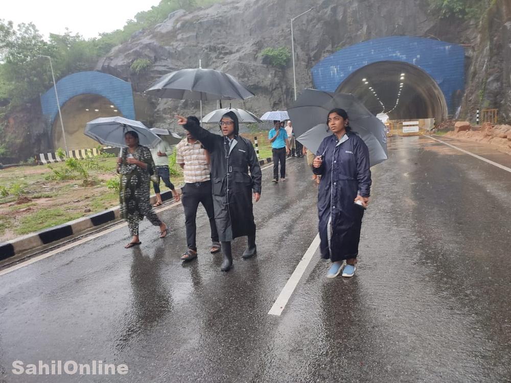 Heavy rain continues; parking prohibited in landslide-prone areas of Uttara Kannada; a road in Bhatkal also ordered closed