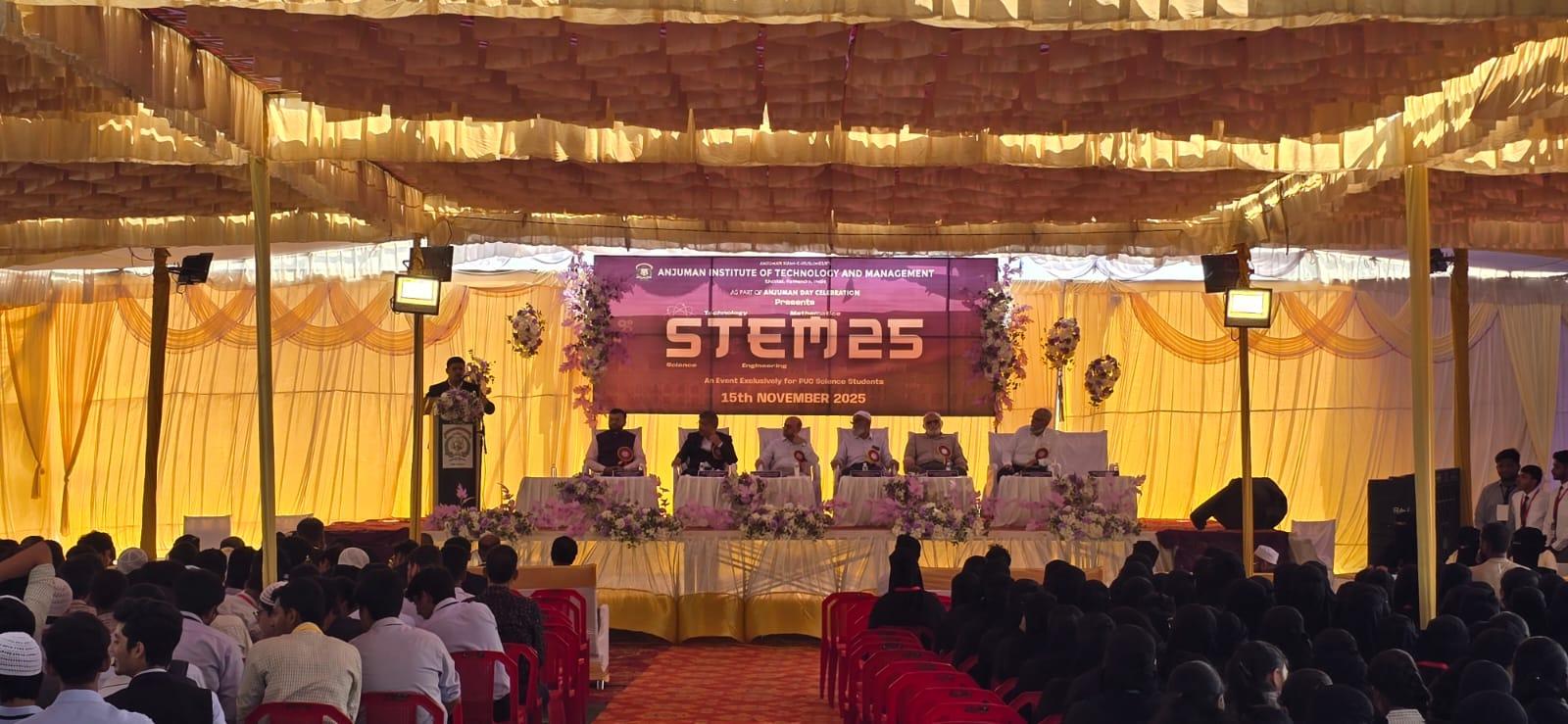 AITM Bhatkal hosts STEM Fest 2025; Over 800 PU Science students take part