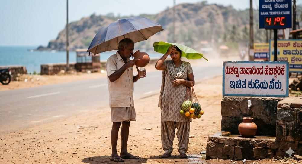 Karwar: Authorities issue heatwave advisory as mercury climbs