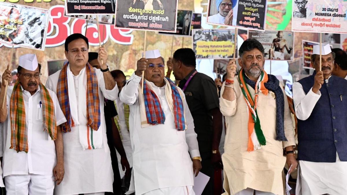 Karnataka Congress to rename all Gram Panchayats in honor of Mahatma Gandhi