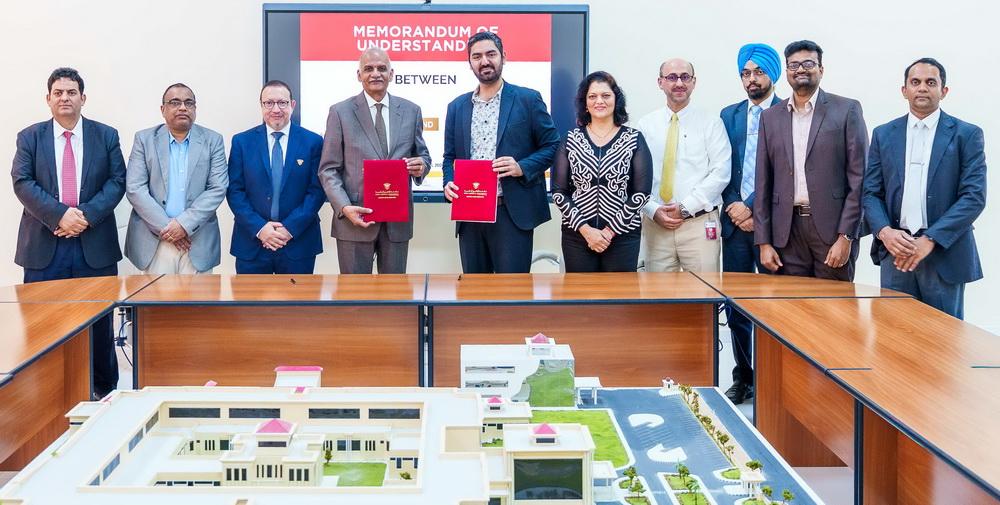 Thumbay College of Management & AI in Healthcare, GMU, Signs MOU with Dataviv Technologies