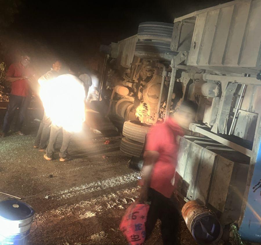 Bhatkal: Bus overturns at Gersoppa Ghat; five injured