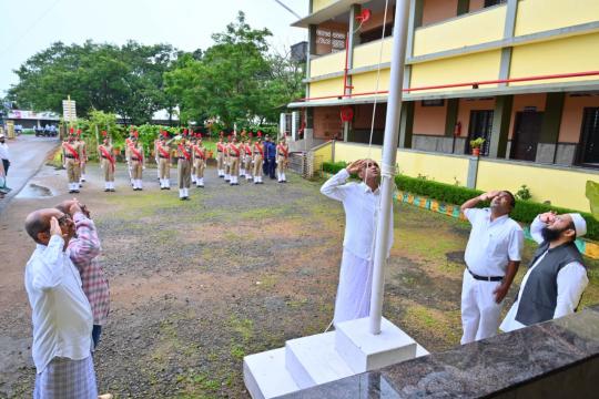 Bhatkal: Independence Day celebrated with fervour at Anjuman Degree & PUC Colleges