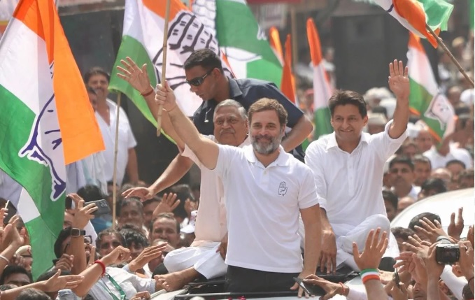 Exit polls predict Congress majority in Haryana; Alliance with National Conference leads in J&K