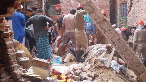 Delhi tragedy: 2 killed, 8 injured as four-storey building collapses; rescue on