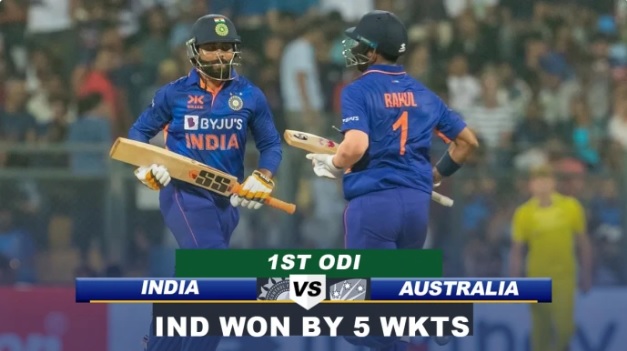 Rahul & Shami guide India to five-wicket win against Australia in ODI opener