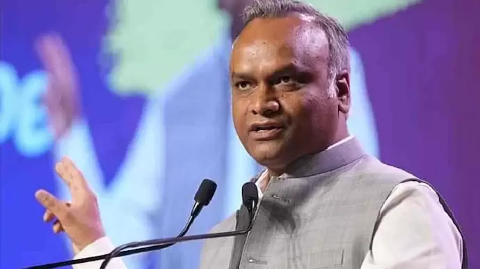 Minister Priyank Kharge criticizes centre for denying permission for US visit