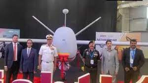 Navy Chief Hari Kumar unveils first indigenously manufactured UAV from Adani Defence & Aerospace