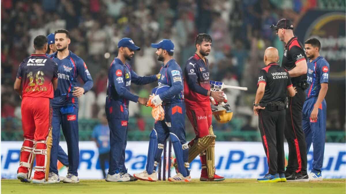 RCB overpowers LSG by six wickets to enter Qualifier 1
