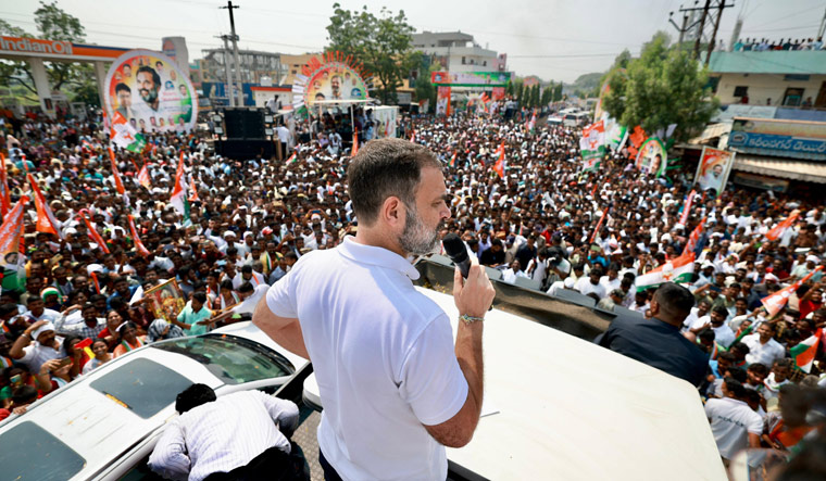 Rahul Gandhi promises caste census in Telangana if Congress voted to power