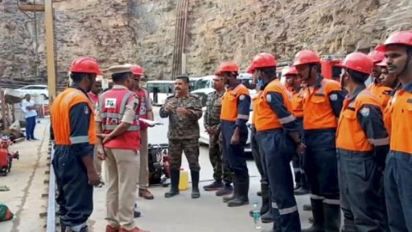 Telangana tunnel collapse: Rescue operations intensify to find seven missing workers